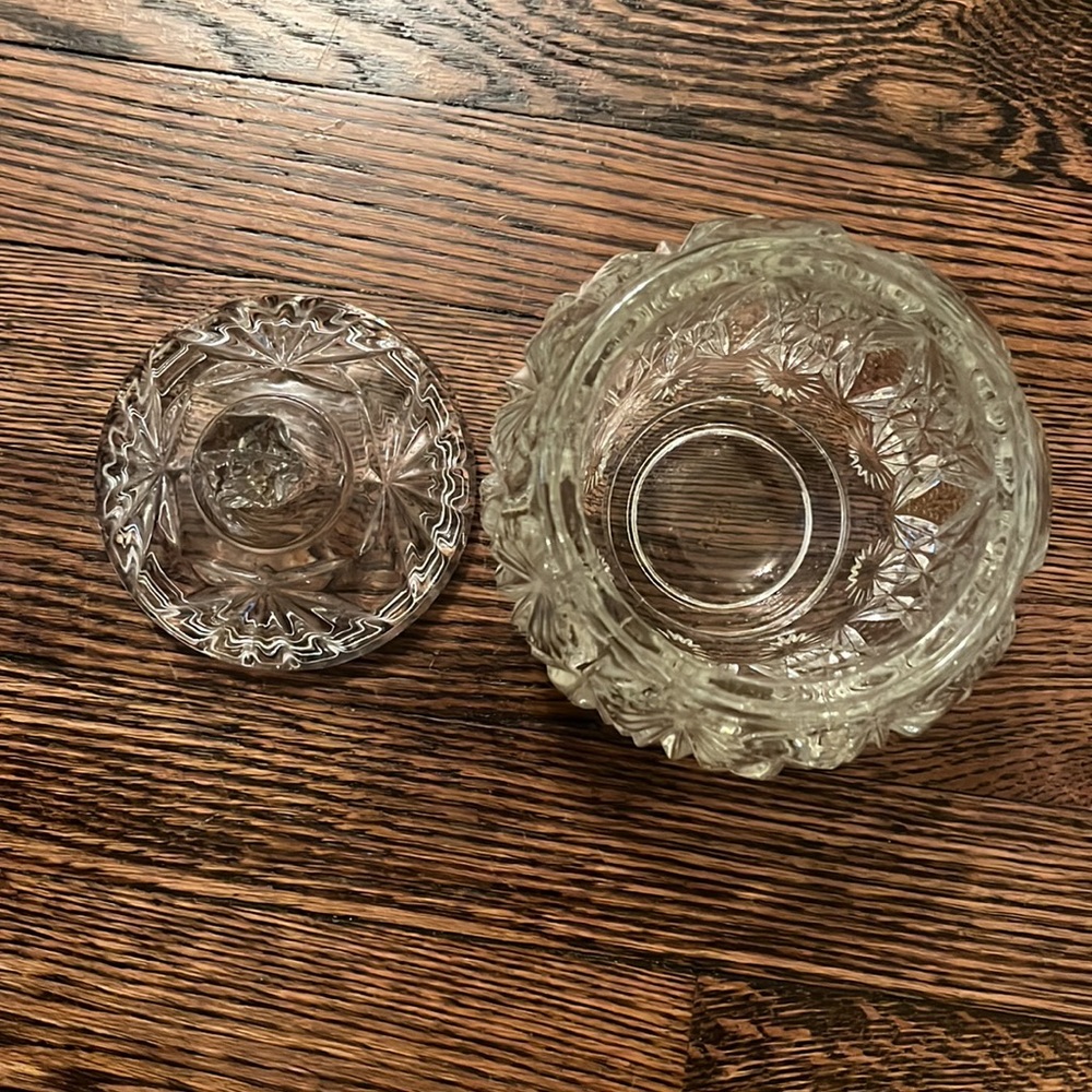 VTG glass jar - Picture 2 of 5
